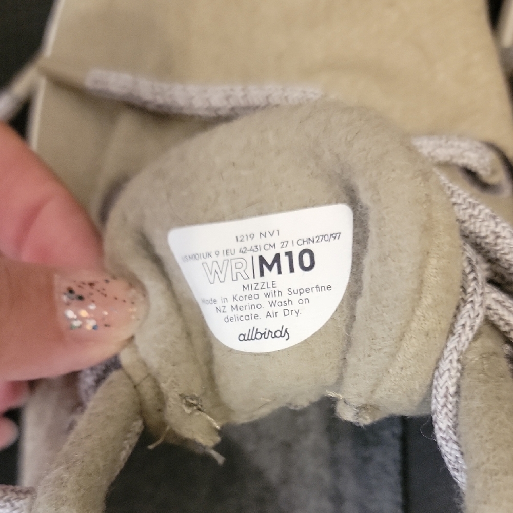 Allbirds Mizzle in Soft Tan